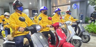 กฟผ.นำร่องวินมอเตอร์ไซค์ไฟฟ้า 51 คัน ที่บางกรวย ปลายปีนี้