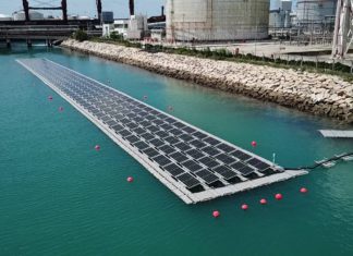กลุ่มปตท.เปิดตัวFloating Solar ในน้ำทะเลโครงการแรกของไทย
