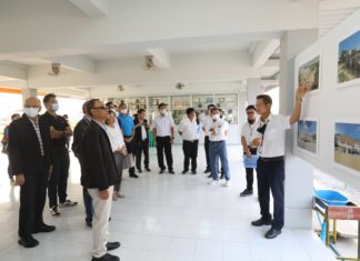 บอร์ด ปตท. ลงพื้นที่ ต.เปร็ง ดูความคืบหน้างานฟื้นฟูพื้นที่ได้รับผลกระทบจากท่อส่งก๊าซฯ รั่ว