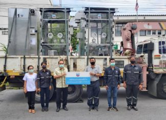 เชฟรอนมอบตู้ตรวจเชื้อความดันบวก ช่วยภาครัฐสู้ภัยโควิด-19 ในสงขลา