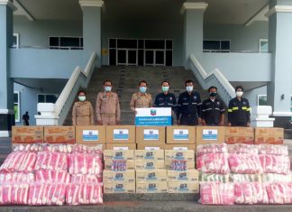 เชฟรอนมอบเครื่องอุปโภคบริโภค บรรเทาความเดือดร้อนชาวสงขลาจากผลกระทบโควิด-19