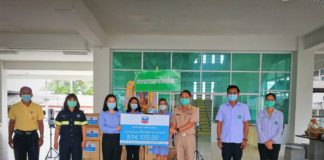 เชฟรอนมอบเครื่องให้ออกซิเจน หนุนภารกิจช่วยเหลือผู้ป่วยโควิด-19 ของนครศรีธรรมราช