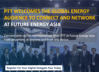 PTT CEO, Auttapol Rerkpiboon, welcomes the global energy audience to Future Energy Asia 2021