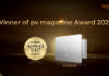 Sungrow Wins PV Magazine Award 2021 in the Inverter Category for its SG350HX