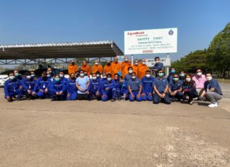 เอ็กซอนโมบิล เอ็กซ์โพลเรชั่น แอนด์ โพรดักชั่น โคราช อิงค์ มอบเงินช่วยปรับปรุงห้องน้ำวิทยาลัยเทคโนโลยีพุทธเกษมในวัดพุทธเกษม