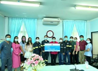 เชฟรอนมอบ 1.5 ล้าน หนุนการก่อสร้างเพื่อขยายโรงพยาบาลสิงหนคร