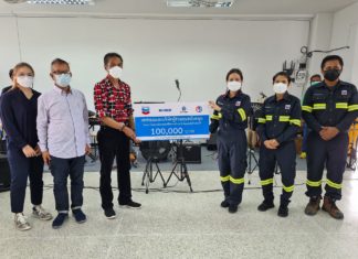 เชฟรอนและบริษัทผู้ร่วมทุน มอบเงินสนับสนุนการพัฒนาศักยภาพด้านดนตรี แก่เยาวชนในเทศบาลเมืองปากพูน