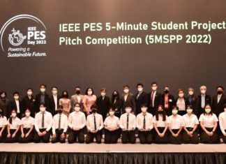 โครงการ IEEE PES 5-Minute Student Project Pitch Competition 2022 เสริมทักษะนักศึกษาวิศวฯไฟฟ้าและพลังงาน หนุนนำเสนอผลงานอย่างมืออาชีพ