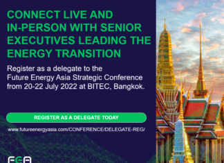 งานประชุมเชิงยุทธศาสตร์ Future Energy Asia ครั้งที่ 4 ระหว่างวันที่ 20-22 กรกฎาคม ลงทะเบียนเข้าร่วมงานได้แล้ววันนี้!