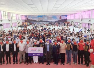 เอสโซ่และเอ็กซอนโมบิลในประเทศไทย แบ่งปันน้ำใจชาว อ. น้ำพอง มอบทุนการศึกษาพาน้องกลับห้องเรียน สนับสนุนอุปกรณ์การแพทย์ให้โรงพยาบาล พร้อมระดมจิตอาสาพัฒนาวัด