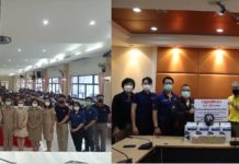 เอสโซ่และแผนกทรัพยากรบุคคลของเอ็กซอนโมบิล มอบทุนจัดซื้อเครื่องกรองน้ำและมอบหน้ากากป้องกันแก๊สพิษ ที่ลำปาง