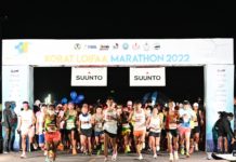 โคราชลอยฟ้า มาราธอน ครั้งที่ 11 ที่ กฟผ.ร่วมสนับสนุน ได้รับความสนใจจากนักวิ่งอย่างล้นหลามนับพันคน