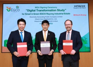 เอ็กโก กรุ๊ป จับมือ Hitachi ร่วมศึกษาแผนพัฒนาเทคโนโลยีและระบบอัจฉริยะในโครงการนิคมอุตสาหกรรม “เอ็กโกระยอง”