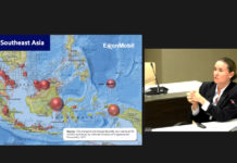 Dr. Casey Dellhotal แห่ง Exxon Mobil บรรยายเรื่อง Regulatory Framework and Incentives for Low Carbon Future Energy ที่สถาบันปิโตรเลียมฯ