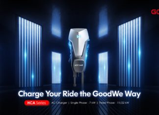 GoodWe launches solar-powered smart EV charger for residential use