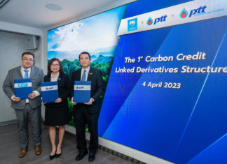 ครั้งแรกในไทย “กรุงไทย” ผนึก “ปตท.” ทำสัญญาอนุพันธ์ป้องกันความเสี่ยงเชื่อมโยงคาร์บอนเครดิต