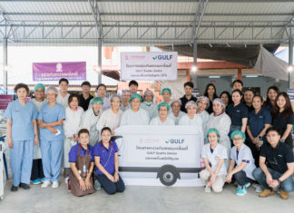 กัลฟ์-ทันตะ จุฬา จัดกิจกรรมทันตกรรมเคลื่อนที่ ‘GULF Sparks Smiles’ ชุมชนแก่งคอย จ.สระบุรี