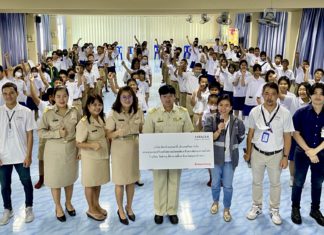 Hitachi Energy ส่งเสริมความปลอดภัย อาชีวอนามัย และความยั่งยืน โรงเรียนวัดตำหรุ มิตรภาพที่ 65 จังหวัดสมุทรปราการ