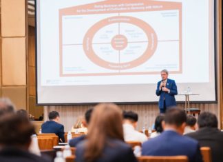 “ฮาราลด์ ลิงค์”ถ่ายทอดประสบการณ์ ข้อคิด “เส้นทางสู่ความสำเร็จ บี.กริม 145 ปี”แก่ ผู้อบรมหลักสูตร วธอ.รุ่นที่ 8