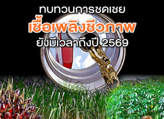 ทบทวนการชดเชยเชื้อเพลิงชีวภาพ ยังมีเวลาถึงปี 2569