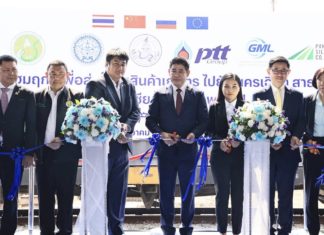 GML – อ.ต.ก.- PAS เดินขบวนรถไฟเที่ยวปฐมฤกษ์ ขยายตลาดส่งออกสินค้าเกษตรไทยไปยังจีน รัสเซีย และสหภาพยุโรป