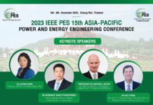 พร้อมแล้ว! 2023 IEEE PES 15th Asia-Pacific Power and Energy Engineering Conference (APPEEC 2023) 6-9 ธันวาคม 2023 นี้ ที่ จ.เชียงใหม่