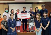 เอ็กซอนโมบิลในประเทศไทย มอบเงิน 100,000 บาท เพื่อซื้ออุปกรณ์ทางการแพทย์ให้แก่ รพ. น้ำพอง