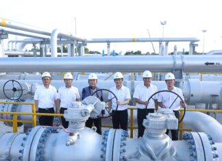 ปตท. จุดพลังเศรษฐกิจไทย เปิดการจ่ายก๊าซธรรมชาติ โครงการระบบท่อส่งก๊าซธรรมชาติบนบก เส้นที่ 5 รวม 417 กิโลเมตร สร้างโครงข่ายพลังงานยั่งยืน