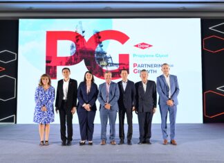 Dow ฉลองการขยายกำลังผลิตโรงงานโพรพิลีนไกลคอล มั่นใจพร้อมหนุนลูกค้าหลายอุตสาหกรรมเติบโต