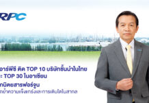 ไออาร์พีซี ติด TOP 10 บริษัทชั้นนำในไทย และ TOP 30 ในอาเซียน จากนิตยสารฟอร์จูน