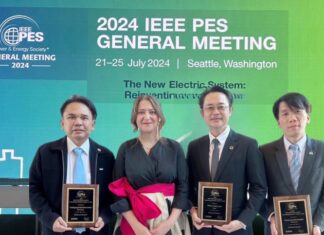 สมาคมไฟฟ้าและพลังงานไอทริปเปิลอี (ประเทศไทย) คว้ารางวัลเกียรติยศ IEEE Power & Energy Society Frank Lambert Outstanding Chapters Award (OCA) – Medium Chapter 2023