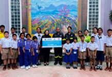 เชฟรอนและบริษัทผู้ร่วมทุน มอบทุนการศึกษา 137 ทุน แก่นักเรียนในสงขลา ภายใต้โครงการ “ทุนเยาวชนคนดี” ที่จัดต่อเนื่องเป็นปีที่ 19