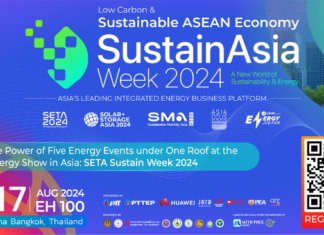 SETA 2024 และ SustainAsia Week 2024 มหกรรมพลังงานและเทคโนโลยีที่ยิ่งใหญ่แห่งเอเชีย อัปเดตเทรนด์พลังงานกับผู้เชี่ยวชาญระดับโลก จุดประกายความหลงใหลในความยั่งยืน หนุนไทยเดินหน้าสู่เป้าหมาย Net Zero