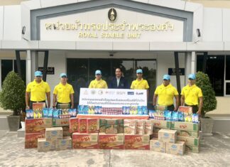 บี.กริม ผนึก หน่วยม้าทรงประจำพระองค์ฯ และพันธมิตร ร่วมส่งต่อความห่วงใย และเป็นกำลังใจให้แก่ผู้ประสบอุทกภัย จ.เชียงใหม่