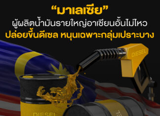 “มาเลเซีย” ผู้ผลิตน้ำมันรายใหญ่ของอาเซียนอั้นไม่ไหว ปล่อยขึ้นราคาดีเซล อุดหนุนเฉพาะกลุ่มเปราะบาง