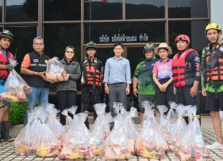 EGCO Group โดย โรงไฟฟ้าขนอม มอบถุงยังชีพช่วยเหลือผู้ประสบภัยน้ำท่วมใน อ.ขนอม จ.นครศรีธรรมราช