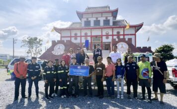 เชฟรอนมอบงบประมาณสนับสนุนสมาคมผู้สื่อข่าวนครฯ – มูลนิธิประชาร่วมใจฯ ตั้งโรงครัวช่วยเหลือผู้ประสบอุทกภัยในจังหวัดนครศรีธรรมราช