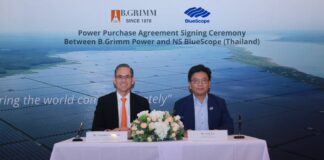 บี.กริม จับมือ เอ็นเอส บลูสโคป ติดตั้งโซลาร์ฟาร์ม รองรับดีมานด์อุตสาหกรรม