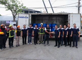 OR มอบน้ำมันดีเซล 2,000 ลิตร สนับสนุนภารกิจช่วยเหลือผู้ประสบภัยในพื้นที่ตึกถล่มจากเหตุแผ่นดินไหว