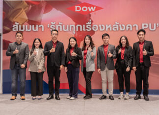 Dow ตอกย้ำความเป็นผู้เชี่ยวชาญด้านการผลิตหลังคาพียู จัดสัมมนา “รู้ทันทุกเรื่องหลังคา PU แบบ 360 องศา” ที่โคราช เดินหน้ารุกตลาดภาคอีสาน