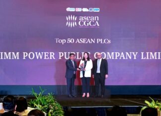 บี.กริม เพาเวอร์ คว้ารางวัล Top 50 ASEAN Public Listed Companies จากเวที ASEAN Corporate Governance Conference & Awards 2025