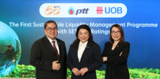 ปตท. จับมือ ยูโอบี เปิดตัวโครงการบริหารสภาพคล่องเพื่อความยั่งยืน เชื่อมโยงเป้า ESG ของตลาดหลักทรัพย์ฯ มุ่งสู่การเติบโตอย่างสมดุล