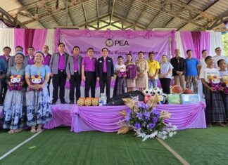 PEA จัดโครงการ PEA ปันยิ้ม อิ่มบุญ คืนความสุขสู่สังคม ประจำปี 2568 ในพื้นที่เกาะพะลวย จังหวัดสุราษฎร์ธานี