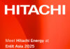 ฮิตาชิ เอนเนอร์ยี่ ร่วมโชว์นวัตกรรมพลังงานยั่งยืนในงาน Enlit Asia 2025