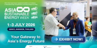 งาน ASIA Sustainable Energy Week 2026 (ASEW) เปิดจองพื้นที่แสดงสินค้าแล้ววันนี้! พร้อมสร้างความยิ่งใหญ่อีกครั้ง เพื่อขับเคลื่อนอนาคตพลังงานสะอาดของเอเชีย