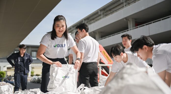 GULF ระดมความช่วยเหลือผู้ประสบภัยน้ำท่วมภาคใต้