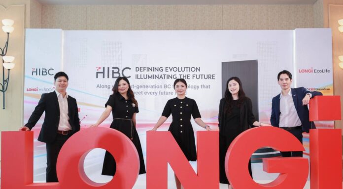 LONGi เปิดตัวโซลูชันโซลาเซลล์รุ่นใหม่ล่าสุด HIBC ตอบโจทย์ครอบคลุมทุกกลุ่มลูกค้า
