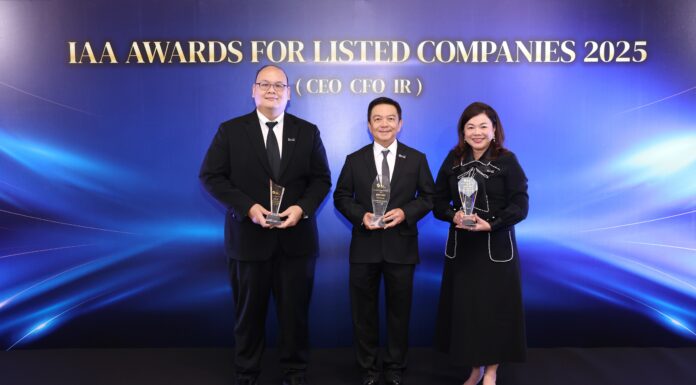 ปตท. คว้า 3 รางวัล Best CEO Best CFO และ Best IR จากเวที IAA Awards for Listed Companies 2025