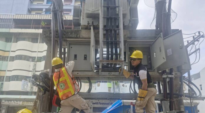 PEA ระดมช่าง 1,000 คน ฟื้นฟูระบบไฟฟ้าอำเภอหาดใหญ่