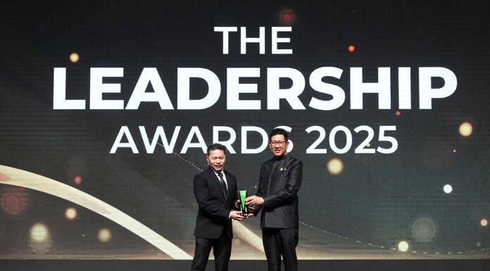 ผู้บริหารเชฟรอนคว้ารางวัล Green Growth Strategy จากงานประกาศรางวัลThe Leadership Awards 2025
